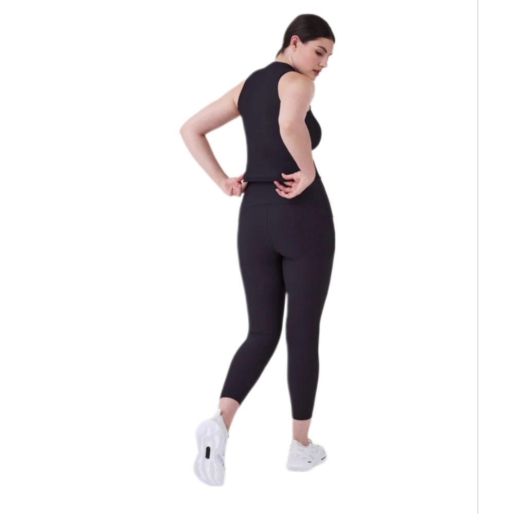 Spanx Contour Rib Mock Neck Tank - Picture 6 of 6